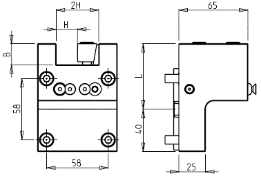 DOOSAN - BMT45 - Statisch Werkzeughalter radial         
