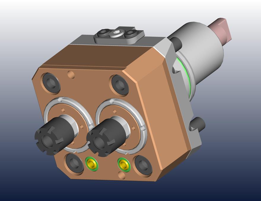 DOOSAN - BMT55 - Angetriebenen Werkzeughalter radial doppelt    
