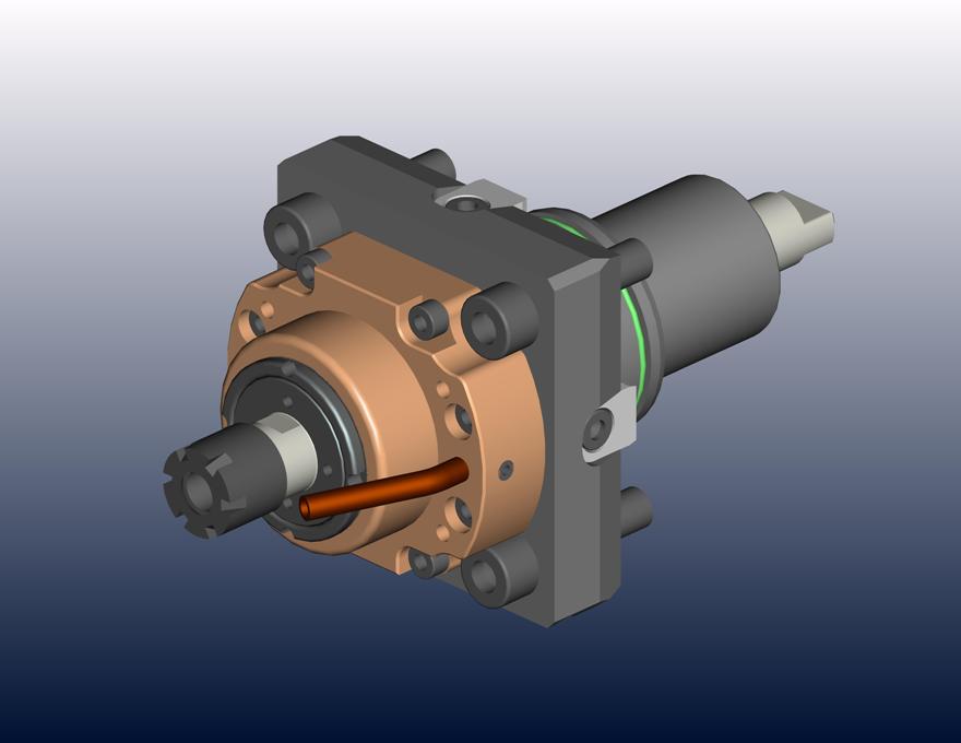 DOOSAN - BMT55 - Angetriebenen Werkzeughalter radial beschleunigt 1:5,625
