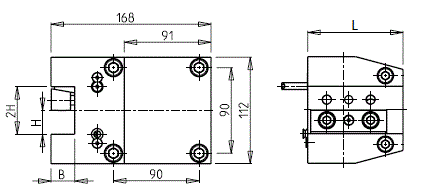 DOOSAN - BMT75 - Statisch Werkzeughalter radial