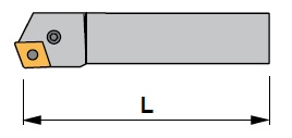 ISO Kennzeichnung von Drechselmessern - Länge