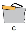 ISO Kennzeichnung von Drechselmessern - Plattenklemmung C